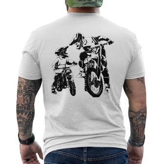 Motocross Motorcycle Wie Derater So Der Son T-Shirt mit Rückendruck - Geschenkecke