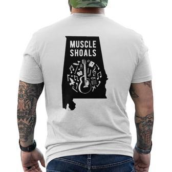 Muscle Shoals Alabama Christian Soul Music Mens Back Print T-shirt | Mazezy
