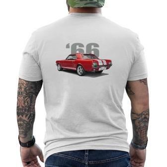 Mustang 1966 Vintage Mens Back Print T-shirt - Thegiftio UK