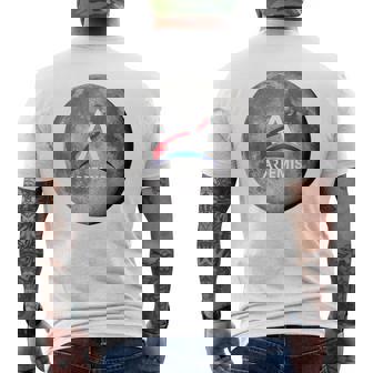 Nasa Artemis Moon Manga Raglan Camiseta Hombre Estampado Espalda - Regaloses