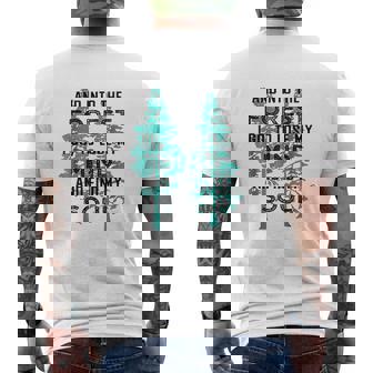 Nature Nature Lover Into The Forest I Go Mens Back Print T-shirt - Thegiftio