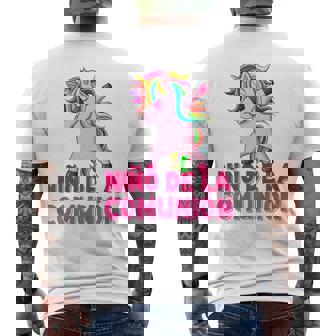 Niños Divertido Niño De La Comunión Dabbing Unicornio Chicas Camiseta Hombre Estampado Espalda - Regaloses