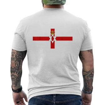 Northern Ireland Flag Ulster Banner Irish Flags Men's T-shirt Back Print - Thegiftio UK