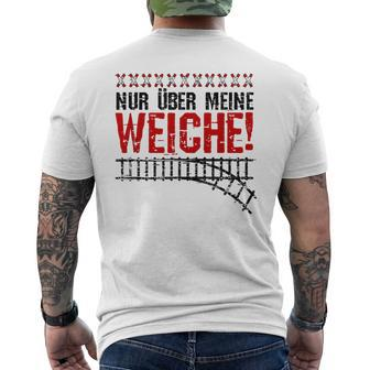 Nur Über Meine Soft Slogan Train Model Railway T-Shirt mit Rückendruck - Seseable