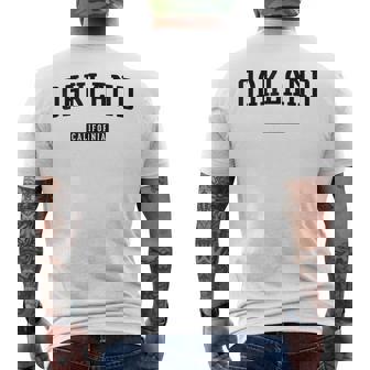 Oakland Californie T-shirt imprimé au dos - Cadeauxyz