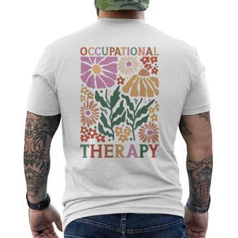 Occupational Therapy -Ot Therapist Ot Month Idea Men's T-shirt Back Print - Seseable