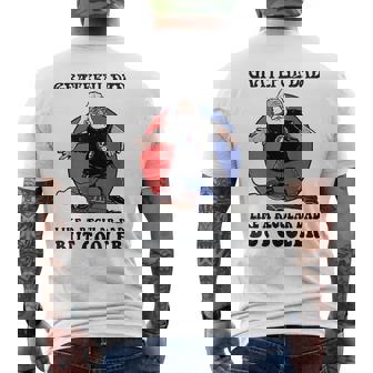 Official Grateful Dad Like A Regular Dad But Cooler Men's T-shirt Back Print - Thegiftio