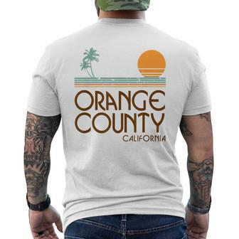Orange County California T Men's T-shirt Back Print - Monsterry DE