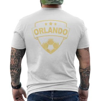 Orlando Throwback Classic Men's T-shirt Back Print - Monsterry