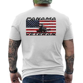 Panama Operation Just Cause Veteran Mens Back Print T-shirt | Mazezy CA