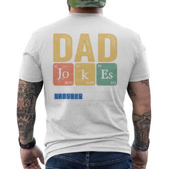 Papa- Papa Witze Loading Regelmäßigatertag T-Shirt mit Rückendruck - Geschenkecke