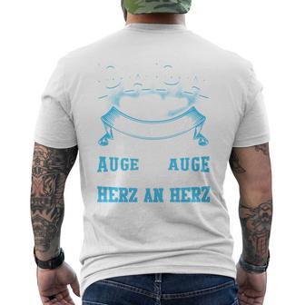 Papa Und Tochter Partnerlook Spruchateratertag T-Shirt mit Rückendruck - Geschenkecke