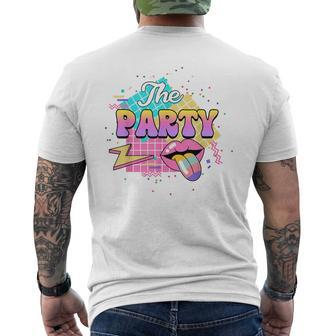 The Party Bridesmaid Bride Babe 90’S Bachelorette Matching Men's T-shirt Back Print - Monsterry DE