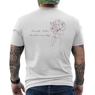 The Patriarchat Schlag Das Patriarchat Gray S T-Shirt mit Rückendruck - Seseable