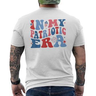 Patriotic In My Patriotic Era 4Th Of July Men's T-shirt Back Print - Monsterry UK