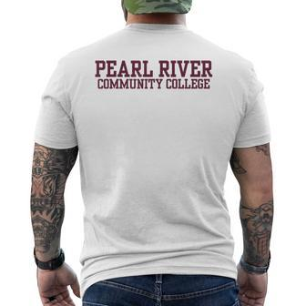 Pearl River Community College 02 Men's T-shirt Back Print - Thegiftio UK