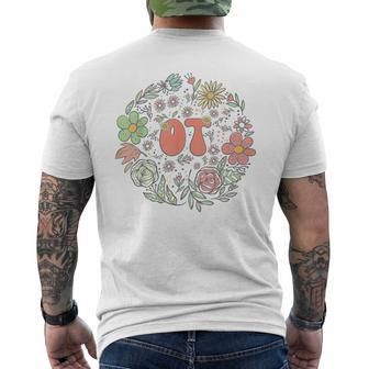 Pediatric Occupational Therapy Student Ot Therapist Physical Men's T-shirt Back Print - Seseable