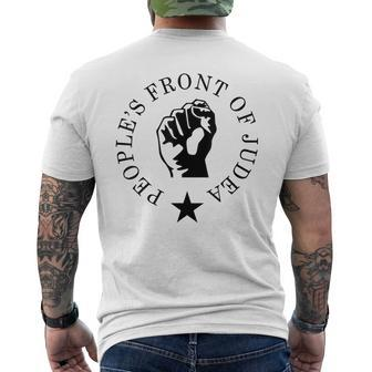 People Front Of Judea Men's T-shirt Back Print - Monsterry