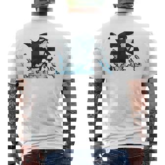 Regalo De Ballena Asesina Saltando Orca Sin Mangas Camiseta Hombre Estampado Espalda - Regaloses