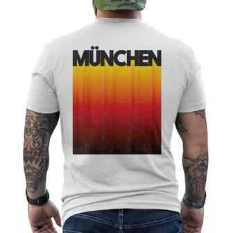Retro Munich T-Shirt mit Rückendruck - Seseable