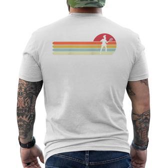 Retrointage Style Tennis Geschenk Für Papa Raglan T-Shirt mit Rückendruck - Geschenkecke