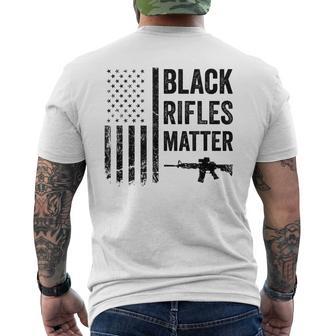 Rifles Matter Pro Gun Rights Camo Usa Flag T-Shirt mit Rückendruck - Seseable