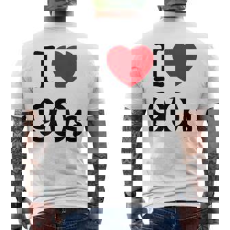 S De Regreso A Los 90 Diseño Gráficointage Retro I Love 90'S Camiseta Hombre Estampado Espalda - Regaloses