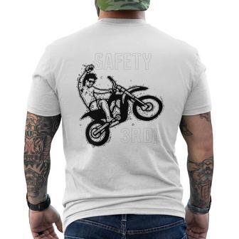 Safety-3Rd Mens Back Print T-shirt - Thegiftio UK