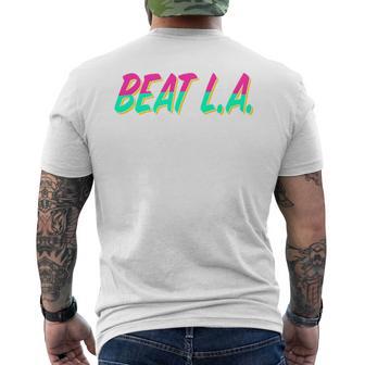 San Diego Beat LA San Diegan Pride Men's T-shirt Back Print - Monsterry DE