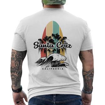 Santa Cruz California Vintage Retro T-Shirt mit Rückendruck - Seseable