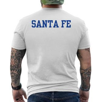 Santa Fe Community College Men's T-shirt Back Print - Monsterry AU