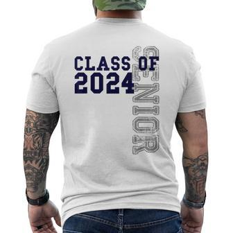 Senior Class Of 2024 Graduation 2024 Men's T-shirt Back Print | Seseable CA