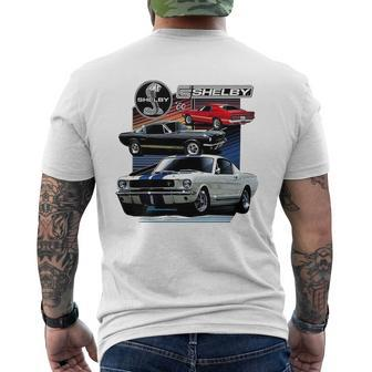 Shelby Mustang 65 66 69 Mens Back Print T-shirt - Thegiftio UK