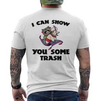 I Can Show You Some Trash Racoon Possum Men's T-shirt Back Print - Monsterry CA