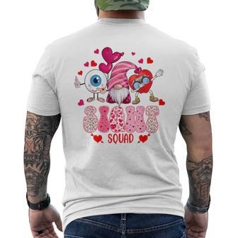 Sight Squad Valentine Optometrist Optician Valentines Day Men's T-shirt Back Print | Mazezy