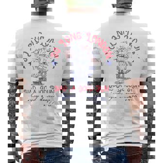 So Long London Had A Good Run 4Th Of July On Back Men's T-shirt Back Print - Thegiftio UK