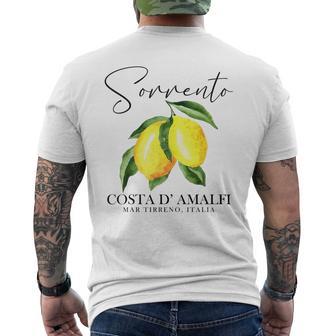 Sorrento Italia Italian Souvenir Sorrento Italy Men's T-shirt Back Print - Seseable