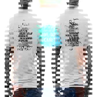 Sorry For The Mean Awful Accurate Sarcastic Black Graphic Mens Back Print T-shirt - Thegiftio