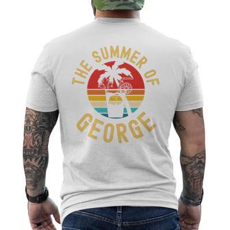 The Summer Of George Men's T-shirt Back Print - Monsterry UK