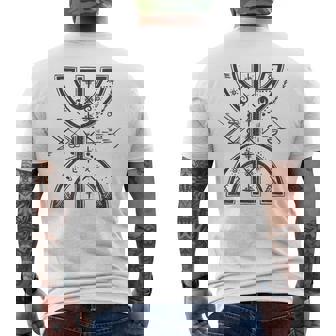 Symbole Berbère Tifinagh Amazigh Symbol Drapeau Berbère T-shirt imprimé au dos - Cadeauxyz