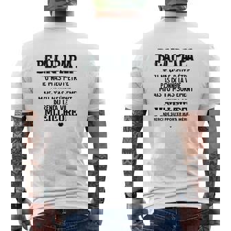 T-shirt imprimé au dos Beau-Papa Exceptionnel, Idée Originale France - Cadeauxyz
