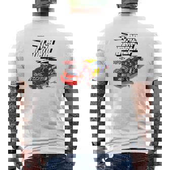 T-shirt imprimé au dos imprimé au dos Flash Gordon Voiture de Course, Sport Automobile Passion - Cadeauxyz