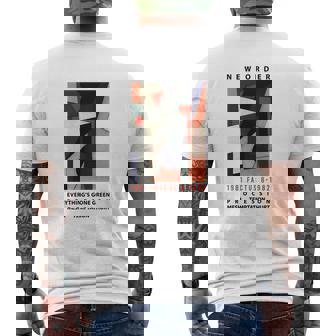 T-shirt imprimé au dos imprimé au dos New Order 1981-1982, Style Rétro Musique - Cadeauxyz