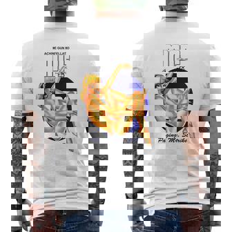 T-shirt imprimé au dos imprimé au dos Paging Mr Strike Machine Gun Fellatio, Tee Graphique Musical - Cadeauxyz