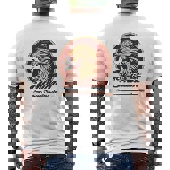 T-shirt imprimé au dos Indian Motorcycle, Style Chef Indien Traditionnel - Cadeauxyz
