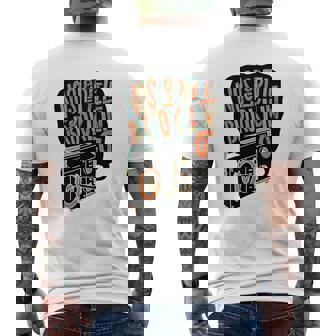 T-shirt imprimé au dos No Sleep Till Brooklyn, Design Rétro Poste Radio - Cadeauxyz