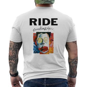 T-shirt imprimé au dos RIDE Going Blank Again avec Illustration Colorée - Cadeauxyz