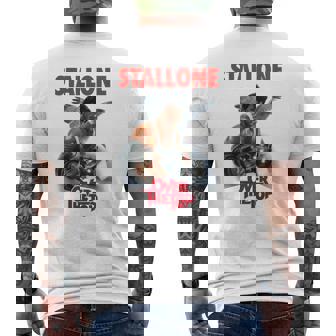 T-shirt imprimé au dos Stallone Over The Top avec Illustration Ailée, Tee Cinéphile - Cadeauxyz