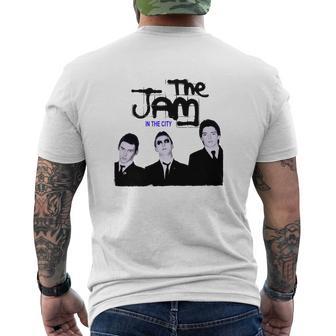 T-shirt imprimé au dos The Jam In the City pour Fans, Tee Graphique Musique - Cadeauxyz