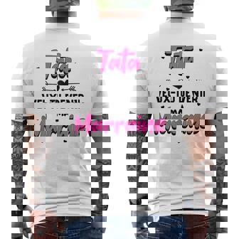 Tata Marraine Demande Originaleeux Tu Etre Marraine Tata T-shirt imprimé au dos - Cadeauxyz